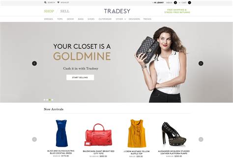 tradesy website